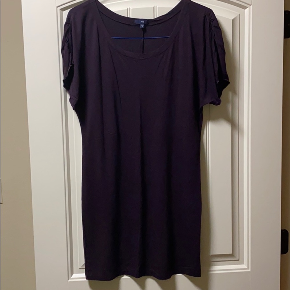 GAP shirt/dress, eggplant color
